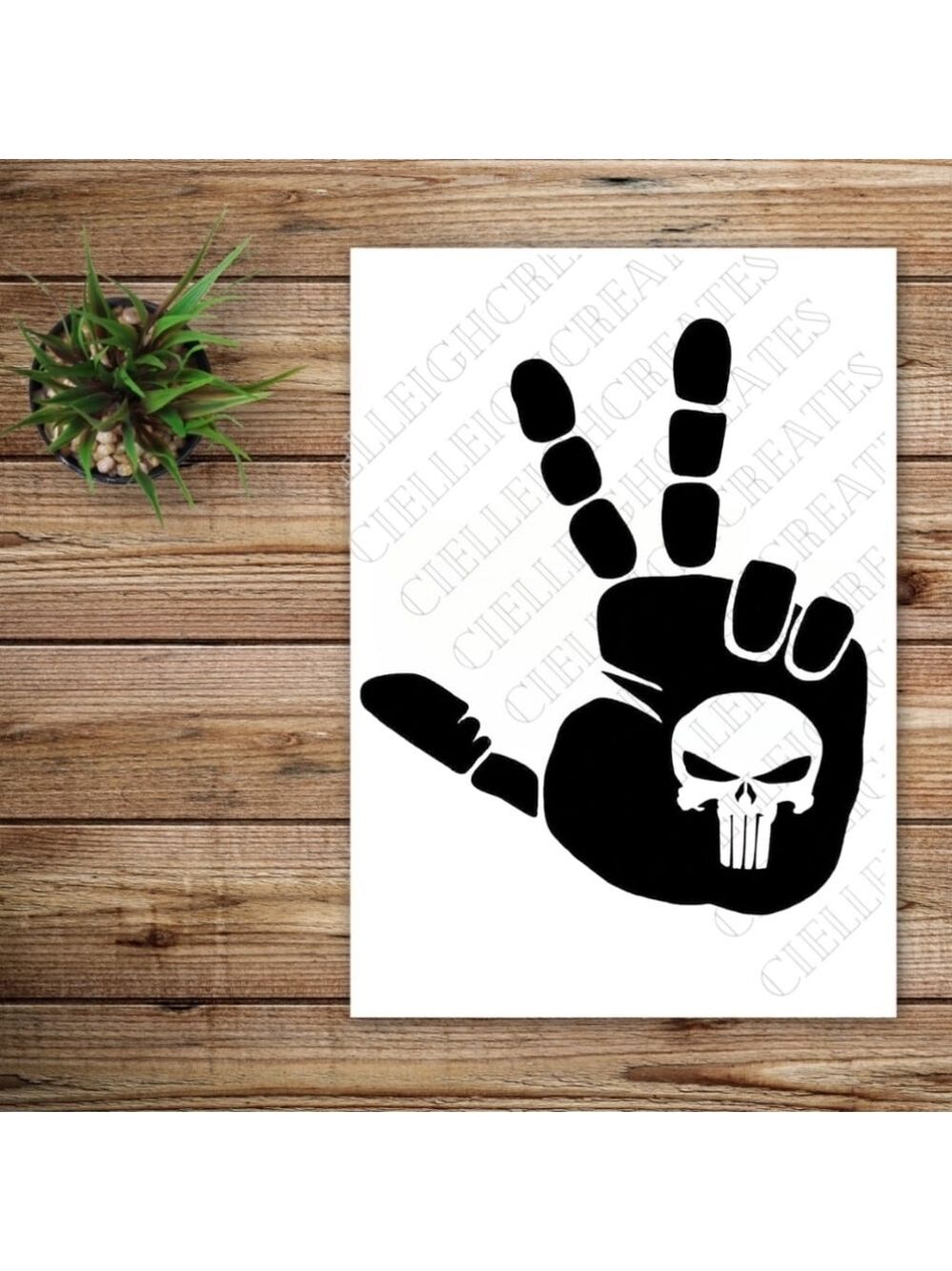 *2 for $20* Jeep Wave Punisher vinyl decal Sticker Handcrafted